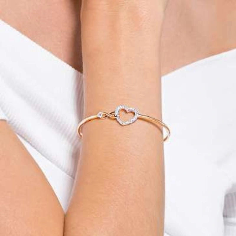 Pulsera Corazón Infinito💫 + Caja de Regalo 🎁