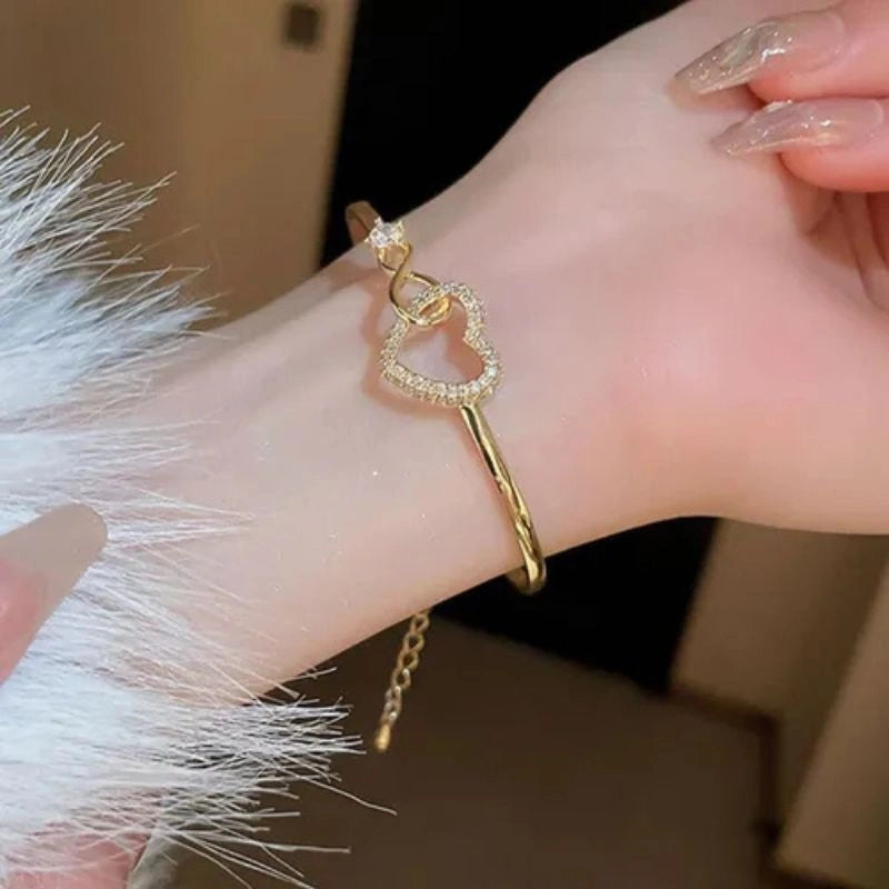 Pulsera Corazón Infinito💫 + Caja de Regalo 🎁