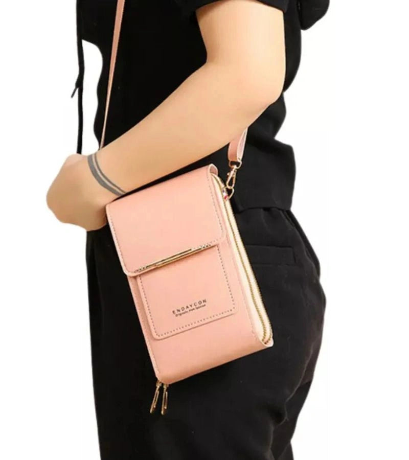 Bolso Porta Celular, Billetera y Manos Libres 3 en 1 - Oferta Paga 1 lleva el segundo GRATIS