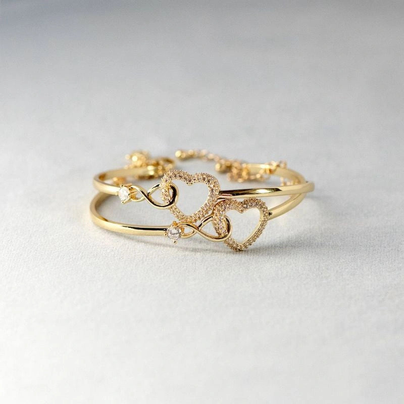 Pulsera Corazón Infinito💫 + Caja de Regalo 🎁