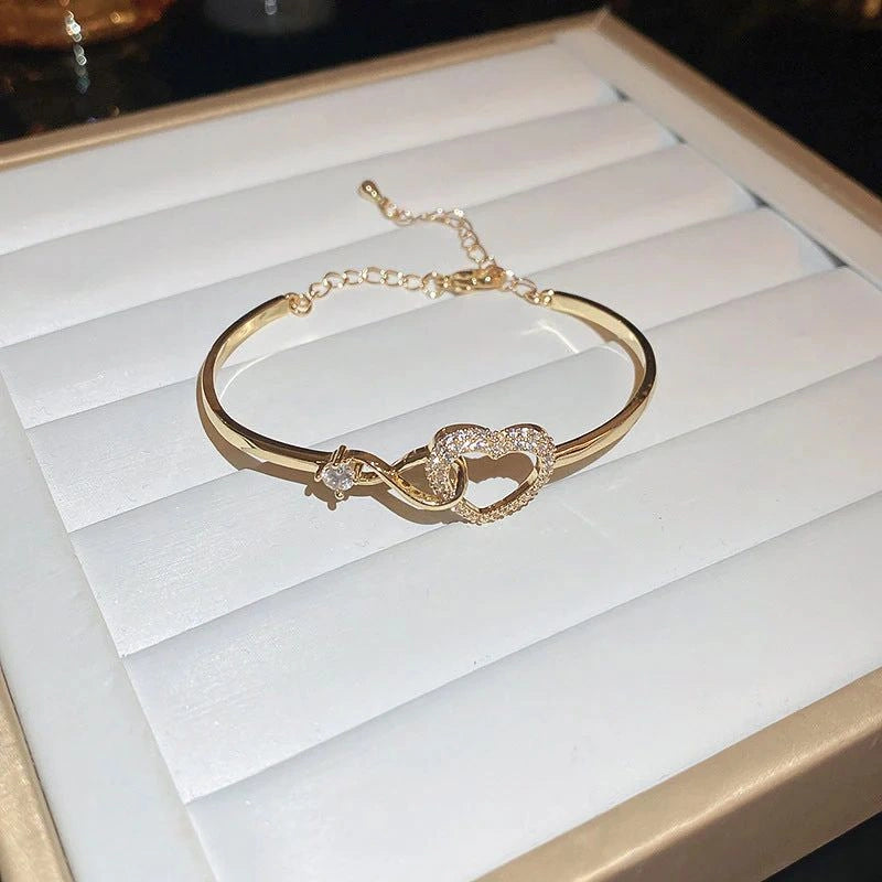 Pulsera Corazón Infinito💫 + Caja de Regalo 🎁