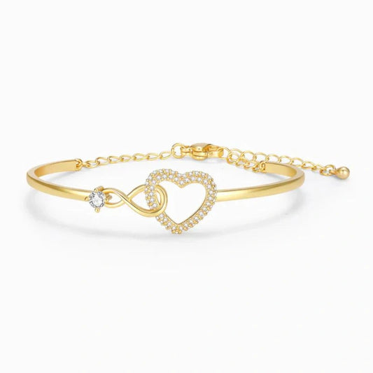 Pulsera Corazón Infinito💫 + Caja de Regalo 🎁