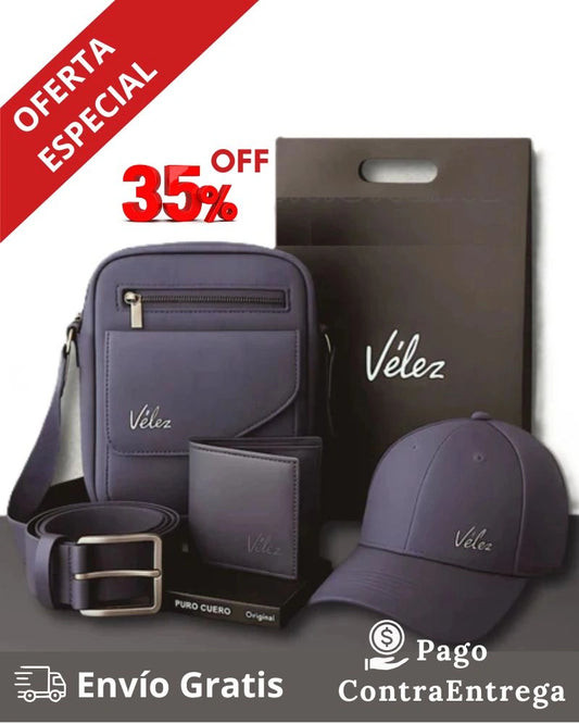 ¡Combo Exclusivo! Gorra - Carriel - Correa y Billetera