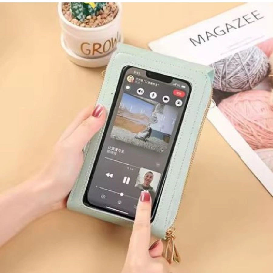 Bolso Porta Celular,  Billetera y Manos Libres  3 en 1 - Oferta Paga 1 lleva el segundo GRATIS