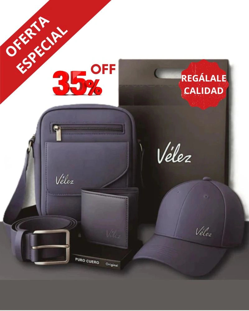 ¡Combo Exclusivo! Carriel - Correa y Billetera ¡Gratis GORRA PREMIUM!💥