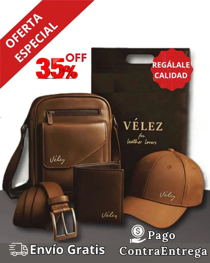 ¡Combo Exclusivo! Carriel - Correa y Billetera ¡Gratis GORRA PREMIUM!💥